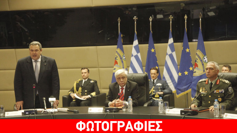Παυλόπουλος: Οι Ένοπλες Δυνάμεις υπερασπίζονται και τα ευρωπαϊκά σύνορα